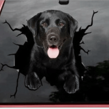 Laden Sie das Bild in den Galerie-Viewer, Kreativer Hundeaufkleber für Autofenster