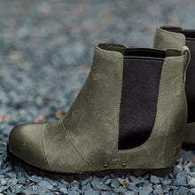 Laden Sie das Bild in den Galerie-Viewer, Elastische Stiefeletten mit dicken Sohlen