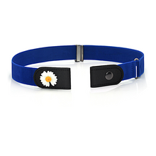 Laden Sie das Bild in den Galerie-Viewer, Schnallenfreie Elastische Gänseblümchen-Taillengürtel