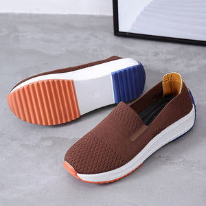 Damen Frühling und Herbst bequeme Freizeitschuhe