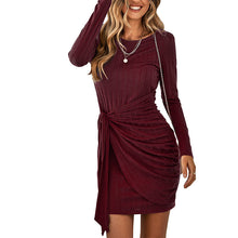 Laden Sie das Bild in den Galerie-Viewer, Damen sexy schlankes Kleid
