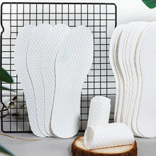 Laden Sie das Bild in den Galerie-Viewer, Schweißabsorbierende Hygienische Einweg-Einlegesohle