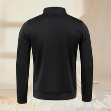 Laden Sie das Bild in den Galerie-Viewer, Reißverschluss-Revers Sportssweatshirt für Herren
