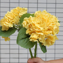 Laden Sie das Bild in den Galerie-Viewer, Künstliche Hortensienblüten für den Außenbereich
