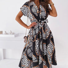 Laden Sie das Bild in den Galerie-Viewer, Sommer Bedrucktes Kleid für Damen