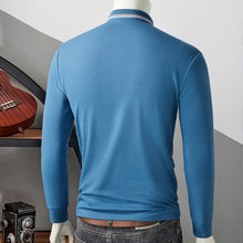 Laden Sie das Bild in den Galerie-Viewer, Einfarbiges Poloshirt mit Revers