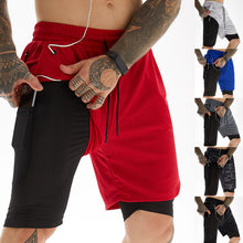 Laden Sie das Bild in den Galerie-Viewer, Schnell trocknende, lässige Fitness-Sportshorts für Herren