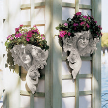 Laden Sie das Bild in den Galerie-Viewer, Mystisch- Jungfrau Wandskulptur Blumentopf