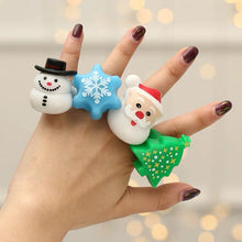 Laden Sie das Bild in den Galerie-Viewer, Weihnachtsfeier Finger LED Ring