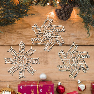 2021 Schneeflocke Weihnachtsdekoration