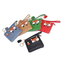 Laden Sie das Bild in den Galerie-Viewer, Mini süße Fuchs Geldbörse