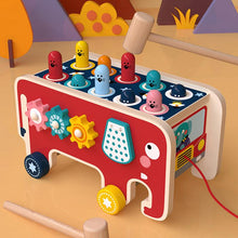 Laden Sie das Bild in den Galerie-Viewer, Hölzernes Whack-a-Mole-Spielzeug