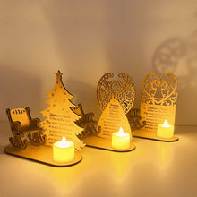 Laden Sie das Bild in den Galerie-Viewer, Weihnachtsdekoration aus Holz