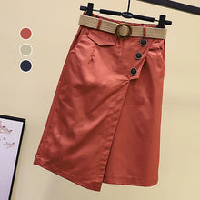 Laden Sie das Bild in den Galerie-Viewer, Einfarbige Lässige Elegante Hose mit weitem Bein