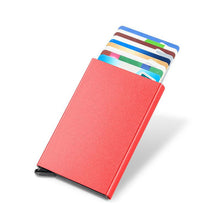 Laden Sie das Bild in den Galerie-Viewer, Automatische aufklappbare Geldbörse mit RFID-Blockierung