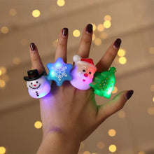 Laden Sie das Bild in den Galerie-Viewer, Weihnachtsfeier Finger LED Ring