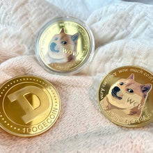 Laden Sie das Bild in den Galerie-Viewer, Farbdruck Dogecoin