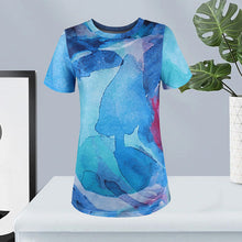 Laden Sie das Bild in den Galerie-Viewer, Lässiges Lockeres Kurzärmeliges T-shirt Für Damen