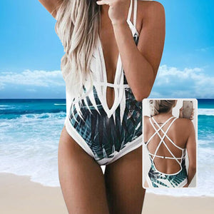 Neuer Modischer Rückenfreier Bikini