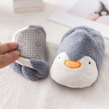Laden Sie das Bild in den Galerie-Viewer, Pinguin-Hausschuhe aus Baumwolle für Babys