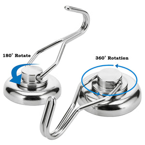 360 Grad Drehbarer Magnetsaugnapfhaken