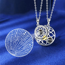 Laden Sie das Bild in den Galerie-Viewer, Sonne Mond Paar-Halskette