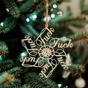 2021 Schneeflocke Weihnachtsdekoration