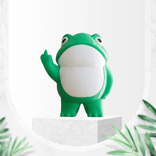 Laden Sie das Bild in den Galerie-Viewer, Mittelfinger-Frosch-Ornament