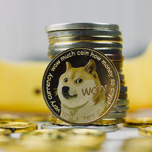 Laden Sie das Bild in den Galerie-Viewer, Farbdruck Dogecoin