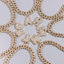 Laden Sie das Bild in den Galerie-Viewer, Damen Buchstaben Fußkettchen