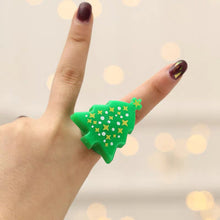 Laden Sie das Bild in den Galerie-Viewer, Weihnachtsfeier Finger LED Ring