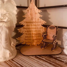 Laden Sie das Bild in den Galerie-Viewer, Weihnachtsdekoration aus Holz