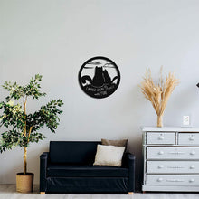 Laden Sie das Bild in den Galerie-Viewer, Metallmaterial Silhouette Dekoration