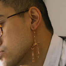 Laden Sie das Bild in den Galerie-Viewer, Halloween Totenkopf Skelett Ohrringe