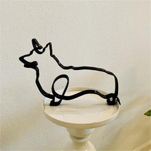 Laden Sie das Bild in den Galerie-Viewer, Hunde Kunstskulptur Haushalt Dekoration