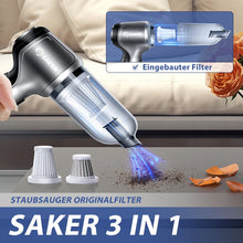 Laden Sie das Bild in den Galerie-Viewer, 3-in-1 Verbesserter Kabelloser Mini-Handstaubsauger