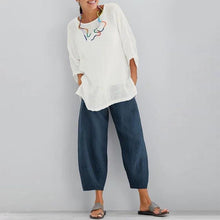 Laden Sie das Bild in den Galerie-Viewer, Damen Sommer Freizeit Hose