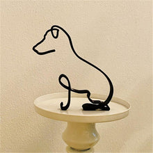 Laden Sie das Bild in den Galerie-Viewer, Hunde Kunstskulptur Haushalt Dekoration