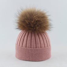 Laden Sie das Bild in den Galerie-Viewer, Kinder gestreifte gewellte randlose Strickmütze
