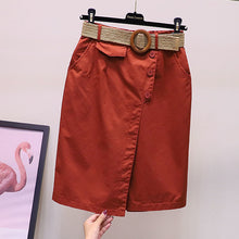 Laden Sie das Bild in den Galerie-Viewer, Einfarbige Lässige Elegante Hose mit weitem Bein