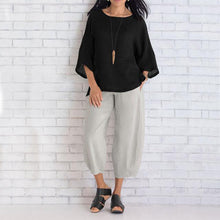 Laden Sie das Bild in den Galerie-Viewer, Damen Sommer Freizeit Hose