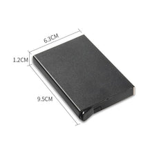 Laden Sie das Bild in den Galerie-Viewer, Automatische aufklappbare Geldbörse mit RFID-Blockierung