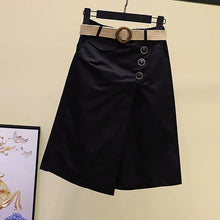 Laden Sie das Bild in den Galerie-Viewer, Einfarbige Lässige Elegante Hose mit weitem Bein