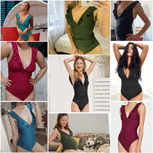 Laden Sie das Bild in den Galerie-Viewer, Sommer Damen Sexy einteiliger Badeanzug