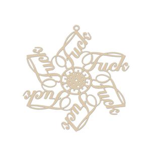 2021 Schneeflocke Weihnachtsdekoration