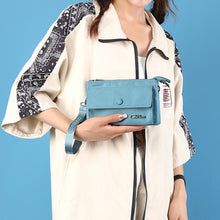 Laden Sie das Bild in den Galerie-Viewer, Mehrschichtige Geldbörse mit Reißverschluss für Damen