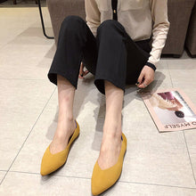Laden Sie das Bild in den Galerie-Viewer, Gestrickte flache Damenschuhe
