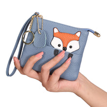Laden Sie das Bild in den Galerie-Viewer, Mini süße Fuchs Geldbörse