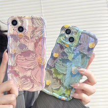 Laden Sie das Bild in den Galerie-Viewer, Buntes Ölgemälde exquisite Handyhülle für iPhone