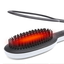 Laden Sie das Bild in den Galerie-Viewer, Haarglättungskamm mit negativen Ionen